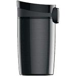 SIGG Miracle Black mug isotherme (0,27 L), thermos sans produits toxiques, gobelet isotherme à café à emporter en acier inoxydable et étanche