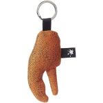 Porte-clés peluches Sigikid orange en métal à motif animaux 