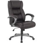 SIGMA Chaise de bureau EC501, PP/ Nylon/ PU, 73 x 72 x 109.5 cm, hauteur d'assise réglable, accoudoirs fixes, roulettes autobloquantes, noir - noir plastique 265035