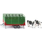 Tracteurs Siku en plastique à motif vaches de la ferme en promo 