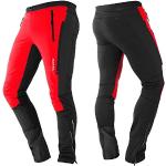 Pantalons de ski Silvini rouges en shoftshell coupe-vents respirants Taille 3 XL look fashion pour homme 