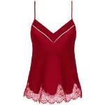 Caracos Simone Pérèle Dream rouge rubis Taille M classiques pour femme en promo 