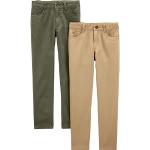 Pantalons vert olive en tissu sergé à motif USA Taille 3 mois look fashion pour garçon de la boutique en ligne Amazon.fr 