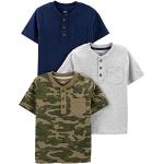 T-shirts bleu marine camouflage à motif USA lot de 3 Taille 3 mois look fashion pour garçon de la boutique en ligne Amazon.fr 