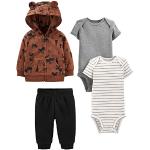 Ensembles bébé marron à rayures look fashion pour garçon de la boutique en ligne Amazon.fr 
