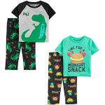 Pyjamas en polaire verts en polaire Taille 5 ans look fashion pour garçon en promo de la boutique en ligne Amazon.fr 