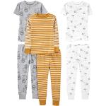 Pyjamas blancs à rayures à motif lions lot de 3 Taille 3 mois look fashion pour bébé de la boutique en ligne Amazon.fr 