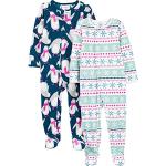 Pyjamas en polaire à motif pingouins lot de 2 Taille 2 ans look fashion pour fille de la boutique en ligne Amazon.fr 