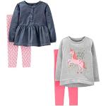 Pantalons rose bonbon à motif licornes Taille 4 ans look fashion pour fille de la boutique en ligne Amazon.fr 