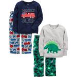 Pyjamas en polaire verts en polaire look fashion pour garçon de la boutique en ligne Amazon.fr 