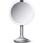 Miroirs de salle de bain Simplehuman gris acier en acier 