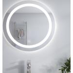 Miroirs muraux blancs anti buéeeautés diamètre 80 cm 