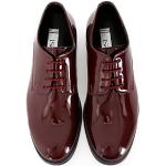 Chaussures oxford Sirri rouge bordeaux à lacets Pointure 25 look casual pour garçon 