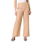 Pantalons Sisley marron clair en viscose Taille XXS look fashion pour femme 