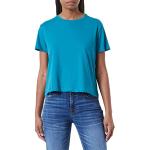 Sisley T- Shirt 3I1XL101S, Teal 11J, M Femme