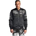 Blousons bombers Sixth june noirs Taille L look fashion pour homme 