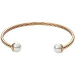 Skagen Bracelet pour femmes Agnethe, Bracelet manchette en perles, Longueur : 175mm, Largeur : 3mm, SKJ1723710