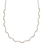 Skagen Collier pour femmes, collier à chaîne en acier inoxydable Wave