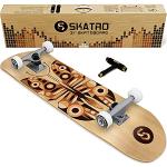 Skatro - Skateboard Professionnel Complet - 78,7 cm pour Adultes, garçons, Filles, débutants et Enfants