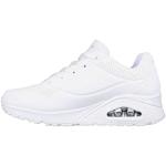 Baskets basses Skechers Street blanches Pointure 42 look casual pour femme 
