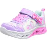 Chaussures de sport Skechers roses en caoutchouc à motif fleurs Pointure 37 look fashion pour fille 