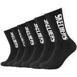 Skechers 6 pair Men Sport Socks Tennis Socks Cushioned Line SK41042, Farben:Black, Socken & Strümpfe:39-42