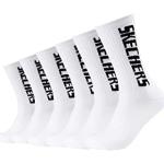 Skechers 6 pair Men Sport Socks Tennis Socks Cushioned Line SK41042, Farben:White, Socken & Strümpfe:43-46