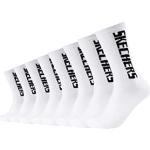Skechers 8 pair Men Sport Socks Tennis Socks Cushioned Line SK41042, Farben:White, Socken & Strümpfe:39-42