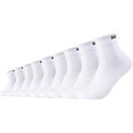 Skechers 9 pair Unisex Quarter socks SK42017, Farben:White, Socken & Strümpfe:39-42