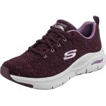 Baskets  Skechers violettes respirantes Pointure 43 look fashion pour femme en promo 