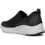 Chaussures de sport Skechers Arch Fit noires Pointure 46 look fashion pour homme en promo 