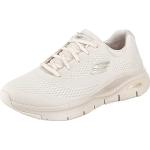 Chaussures de sport Skechers Arch Fit blancs cassés lavable en machine Pointure 39,5 look fashion pour femme en promo 