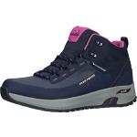 Chaussures de randonnée Skechers Arch Fit bleu marine en daim Pointure 35,5 avec un talon entre 3 et 5cm look fashion pour femme 