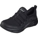 Chaussures de sport Skechers Arch Fit noires en fil filet Pointure 39 look fashion pour femme 