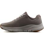 Baskets basses Skechers Arch Fit taupe Pointure 41,5 look casual pour homme en promo 