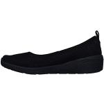 Chaussures casual Skechers noires Pointure 39,5 avec un talon entre 3 et 5cm look casual pour femme 