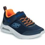 Baskets basses Skechers Microspec bleues en fil filet respirantes Pointure 34 look sportif pour enfant 