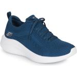 Baskets basses Skechers Ultra Flex bleues en caoutchouc vegan légères Pointure 39 look casual pour femme 