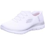 Baskets basses Skechers Squad blanches Pointure 42 look casual pour femme 
