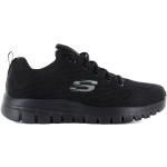 Chaussures de running Skechers Graceful Get Connected noires Pointure 41 avec un talon jusqu'à 3cm pour femme en promo 