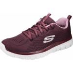 Chaussures de fitness Skechers rouges Pointure 41 avec un talon jusqu'à 3cm pour femme 