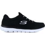 Chaussures de running Skechers Summits noires Pointure 41 avec un talon jusqu'à 3cm pour femme en promo 