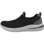 Skechers Homme Delson 3.0 Basket, Tricot synthétiq