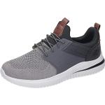 Chaussures de sport Skechers Delson grises Pointure 48,5 classiques pour homme en promo 
