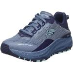 Chaussures de randonnée Skechers bleues en fil filet vegan étanches à lacets Pointure 35,5 look casual pour femme 