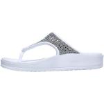 Tongs  Skechers blanches à strass Pointure 38 look fashion pour femme 