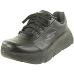 Chaussures casual Skechers Max Cushioning noires étanches Pointure 37 look casual pour femme en promo 