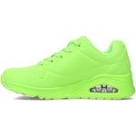 Chaussures de sport Skechers Uno vert émeraude en caoutchouc Pointure 38,5 avec un talon entre 3 et 5cm look fashion pour femme 