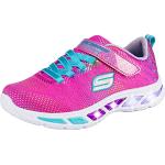Baskets velcro Skechers rose fluo Pointure 35 look casual pour fille 