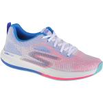 Chaussures de running Skechers blanches look fashion pour femme 